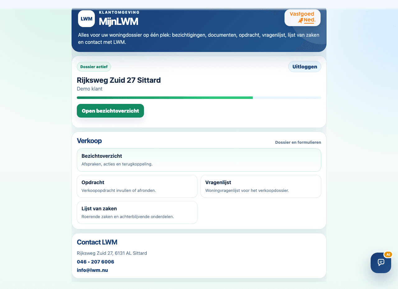 Documenten centraal in MijnLWM