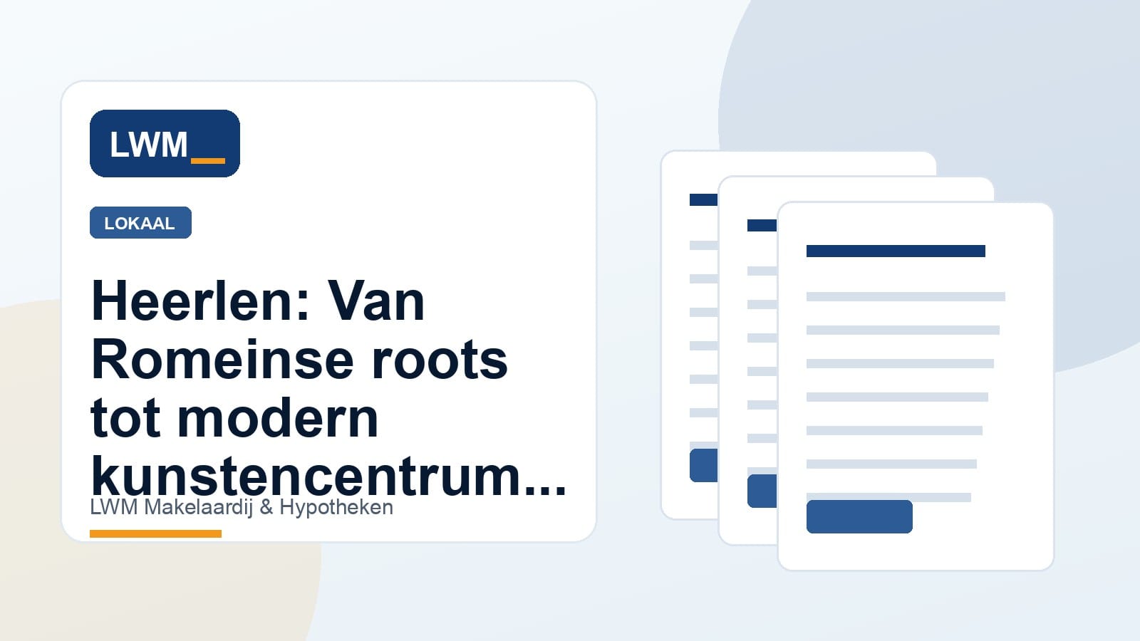 Heerlen met mijnverleden, cultuur en stadsvernieuwing