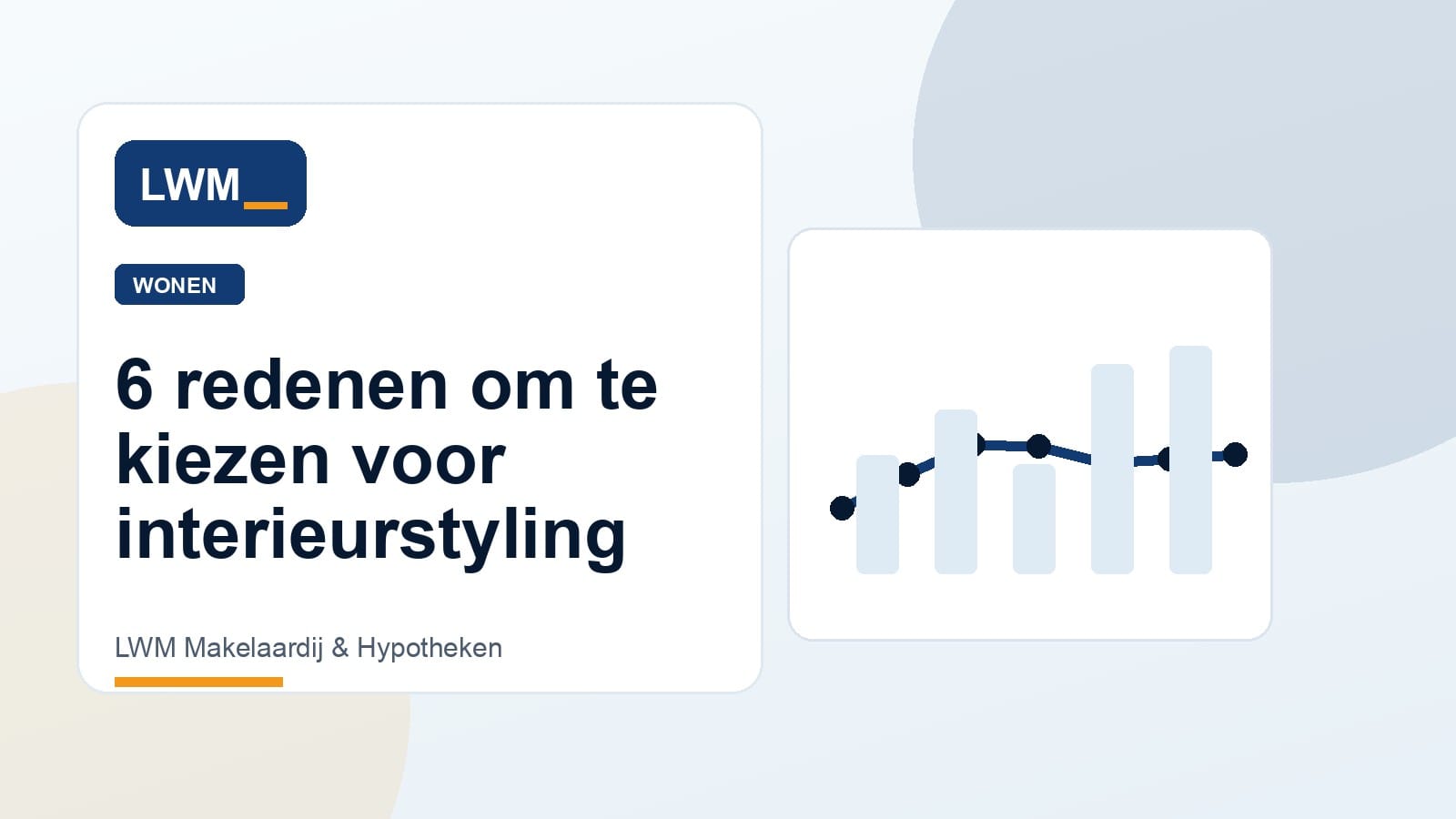 Rustig gestylede woonkamer voor een eerlijke woningpresentatie